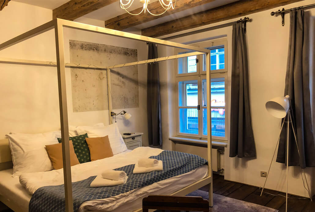 Cozy room of Miss Sophie's Hotel Olomouc