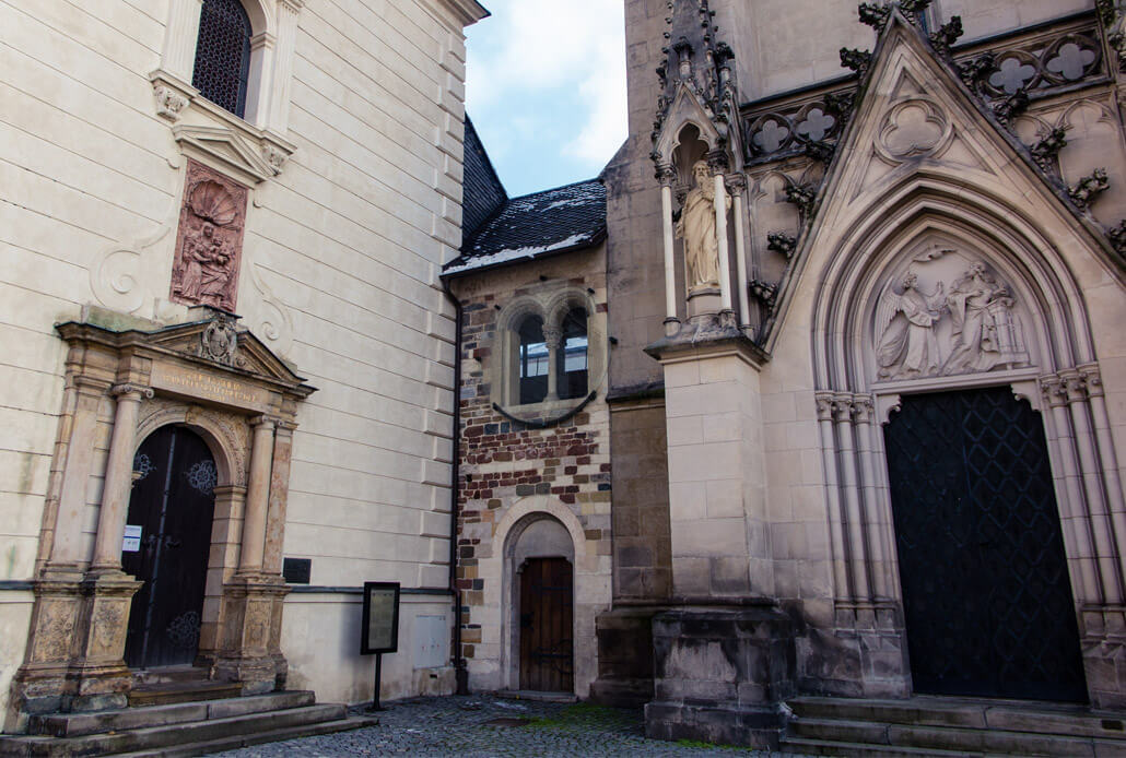 Remnants of Olomouc Castle Czech Republic