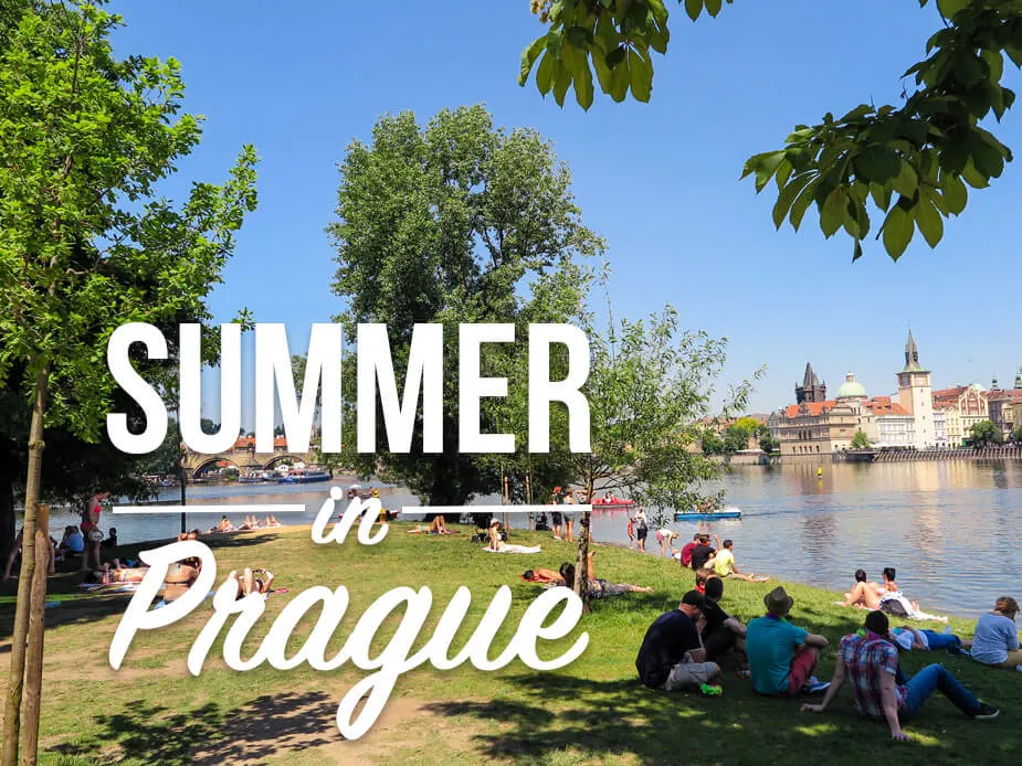 How locals spend summer in Prague