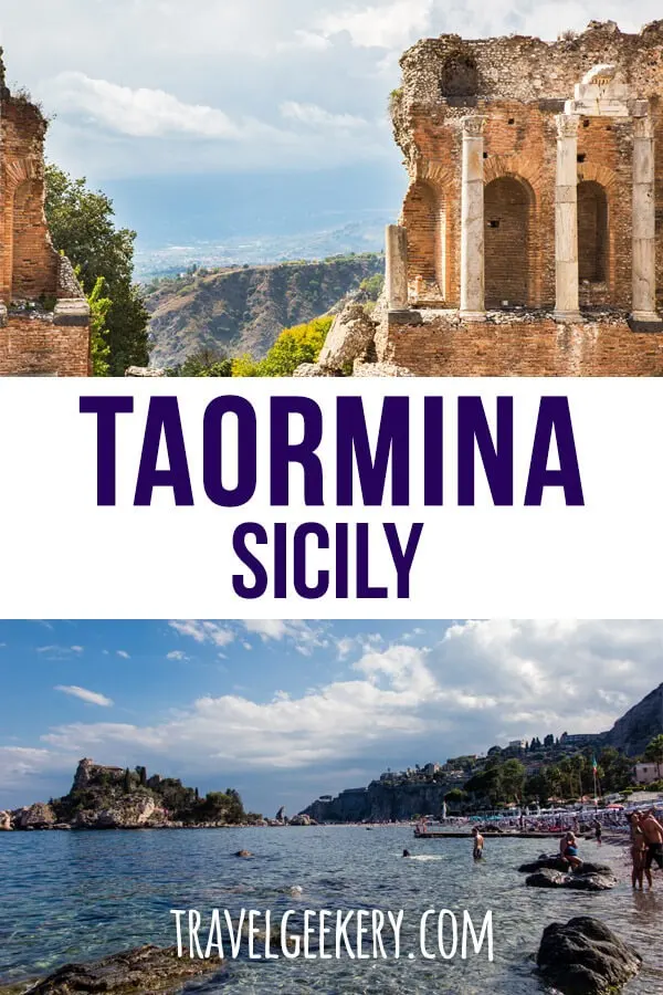 Travel to Taormina, Sicily, Italy: See all the things to do and places to see that can be done in one day. From Taormina beach to Taormina city attractions, covering all the main sights in Taormina. Granitas included! #taormina #sicily #italy #beach #europe #travel