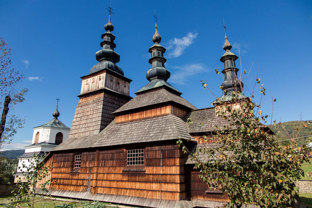 Owczary Church from the back