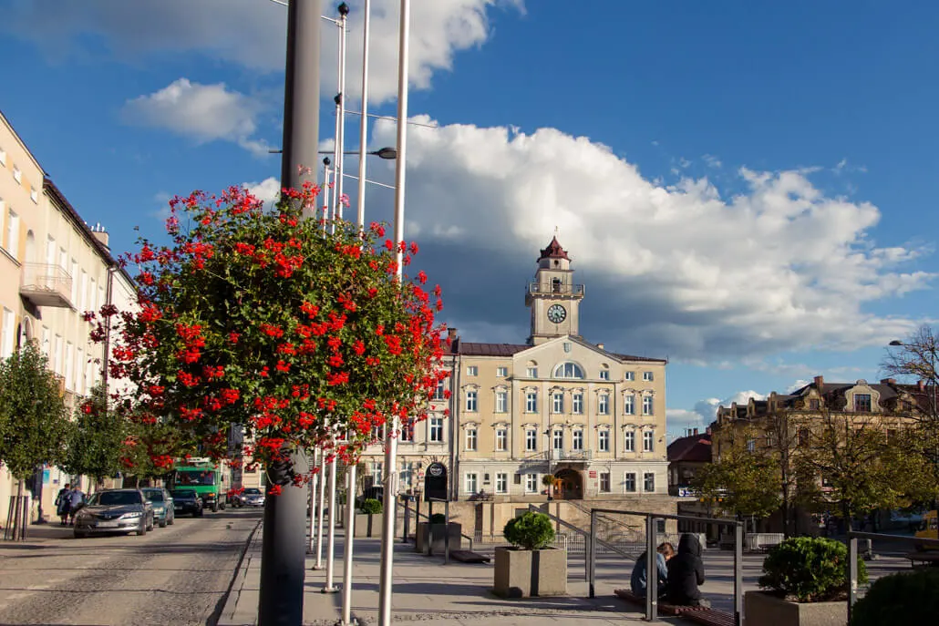 Gorlice City Hall and Market Square