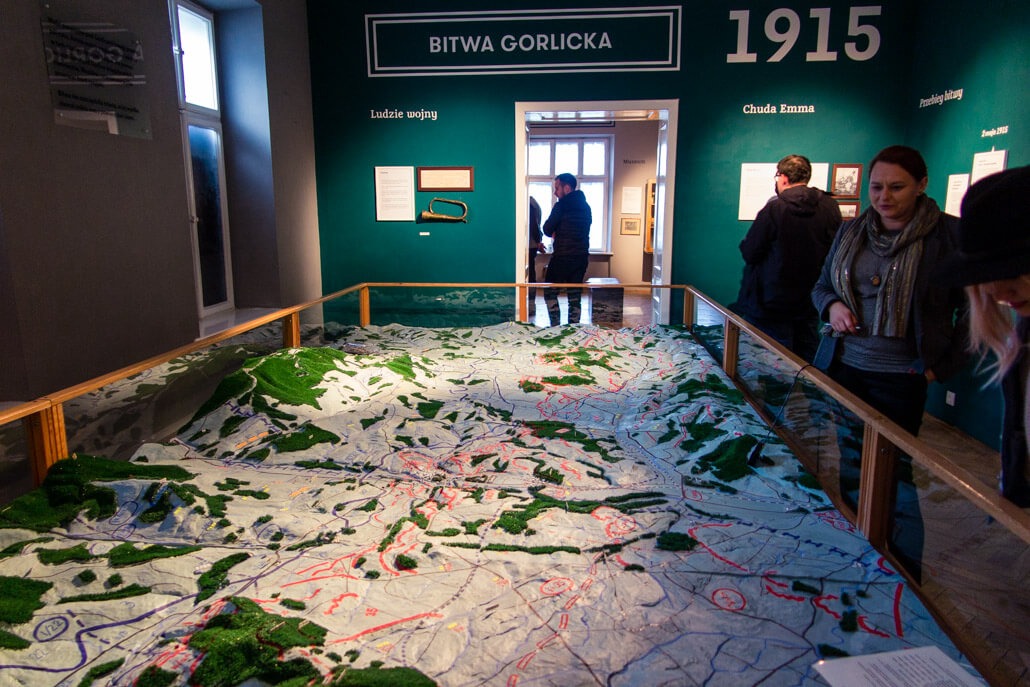 Inside Gorlice Museum