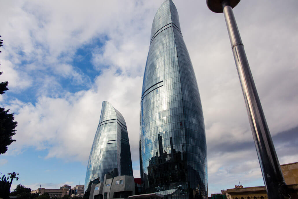 Flame Towers Baku tourism