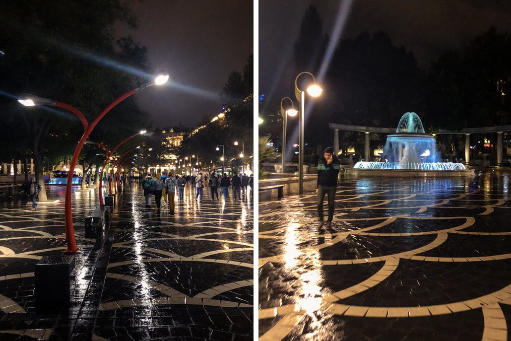 Fountain Square Baku Azerbaijan