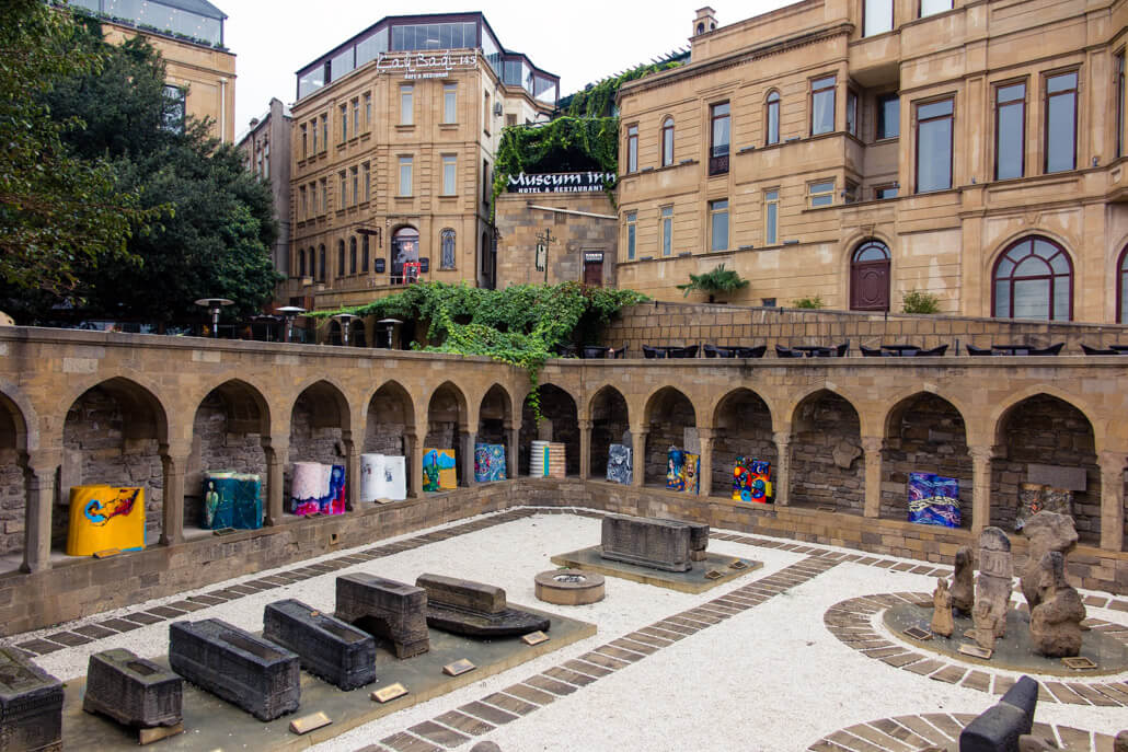 Icherisheher Market Square Old City Baku