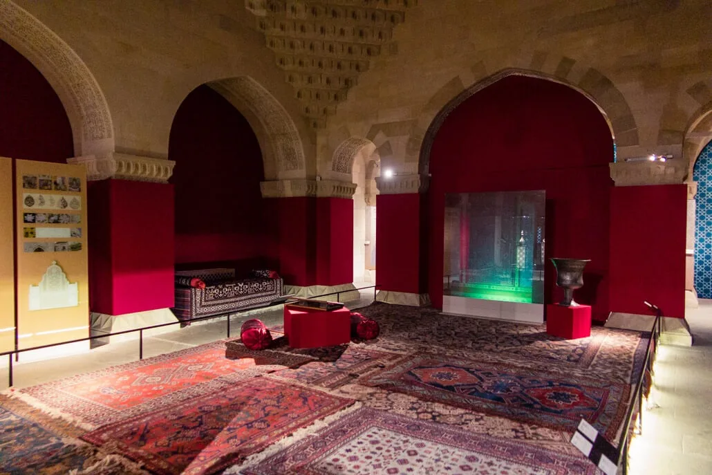 Inside Shirvanshahs' Palace Baku Azerbaijan travel