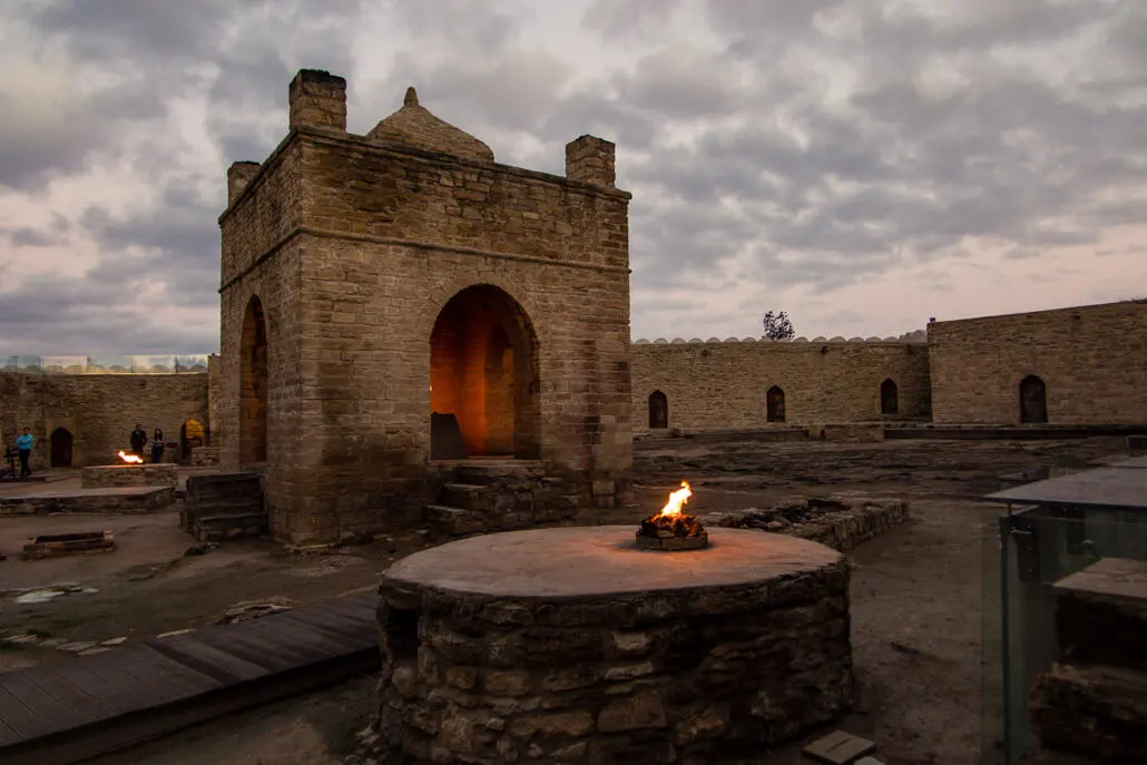 Zoroastrian Temple of Eternal Fire Ateshgah Azerbaijan