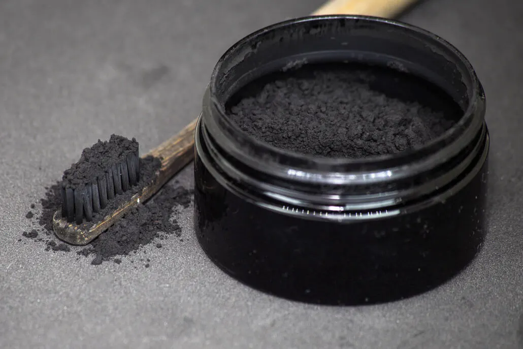 Activated Charcoal powder for teeth whitening