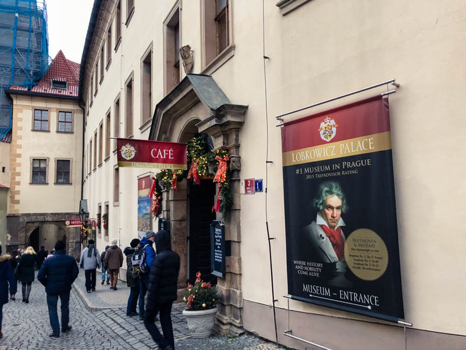 Lobkowicz Palace Prague - popular Prague indoor activity within the Prague Castle