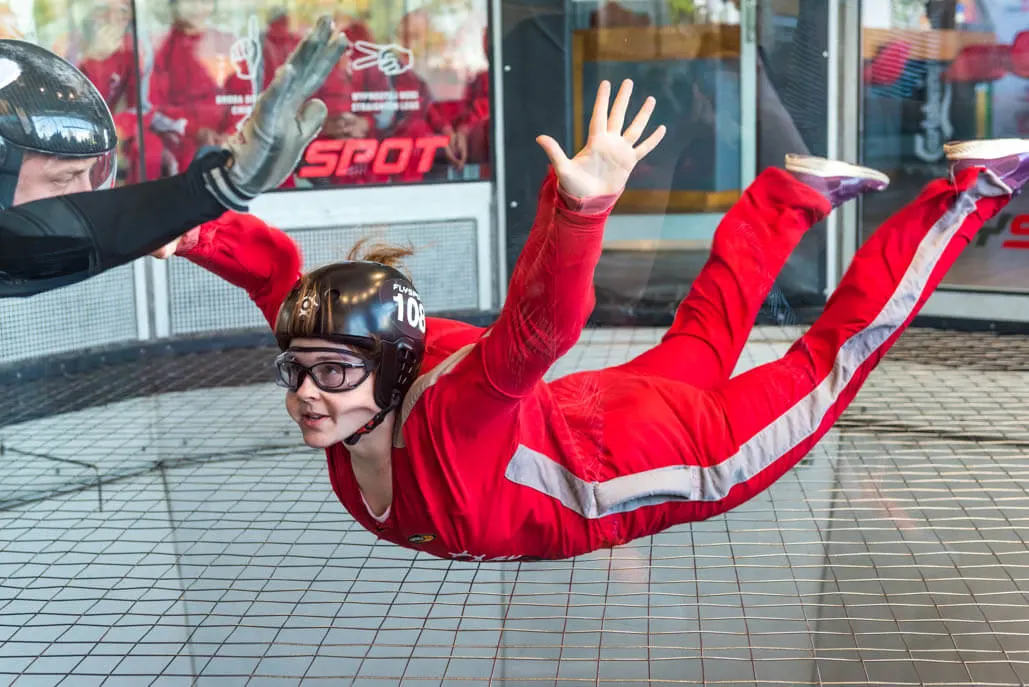 Indoor Sky Diving in Prague