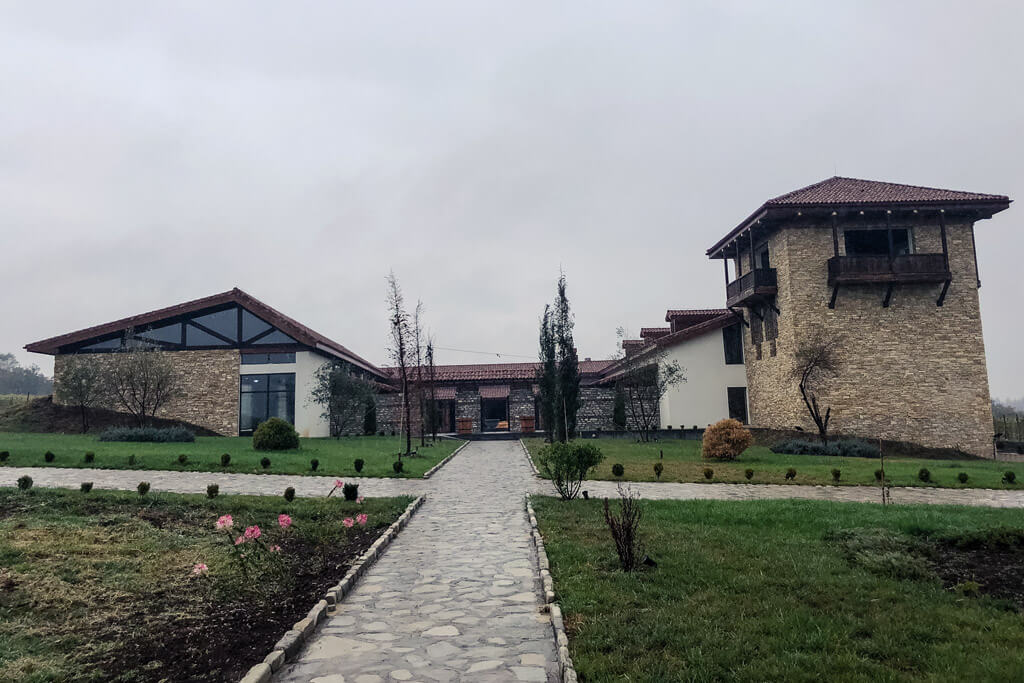 Mosmieri Winery on a cloudy day