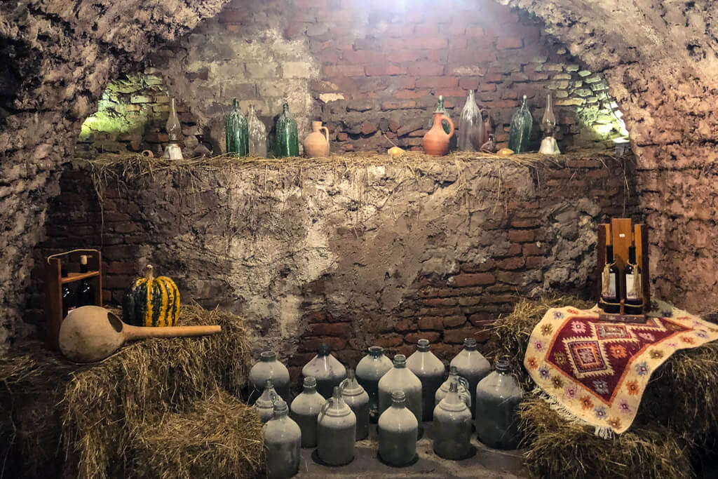 A traditional wine cellar in Tbilisi Georgia