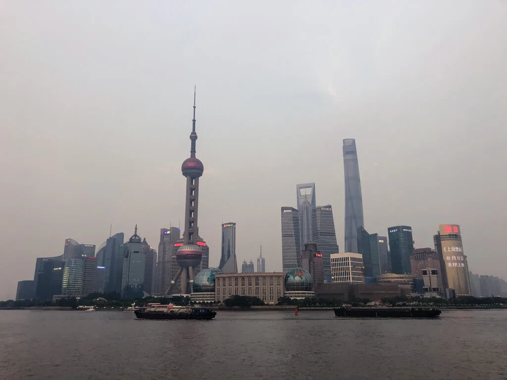 Hazy Shanghai