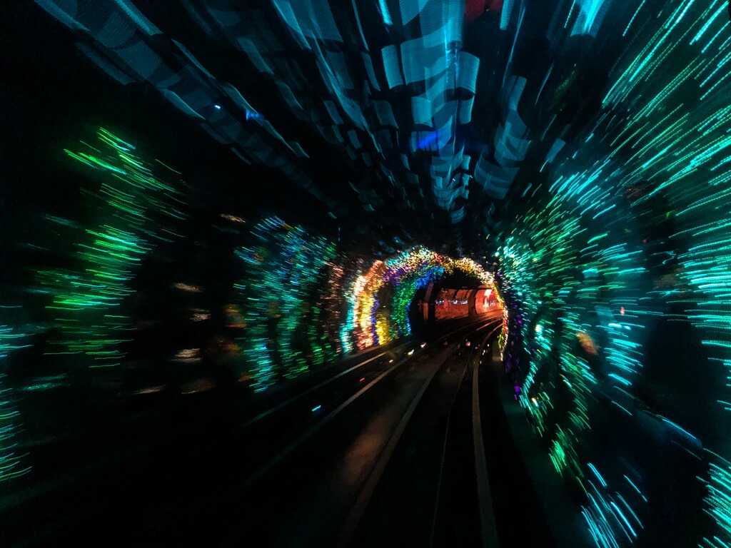 Bund Sightseeing Tunnel Shanghai China