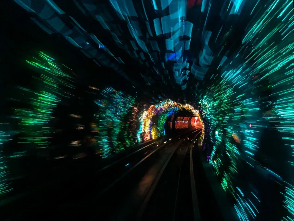 Bund Sightseeing Tunnel Shanghai China