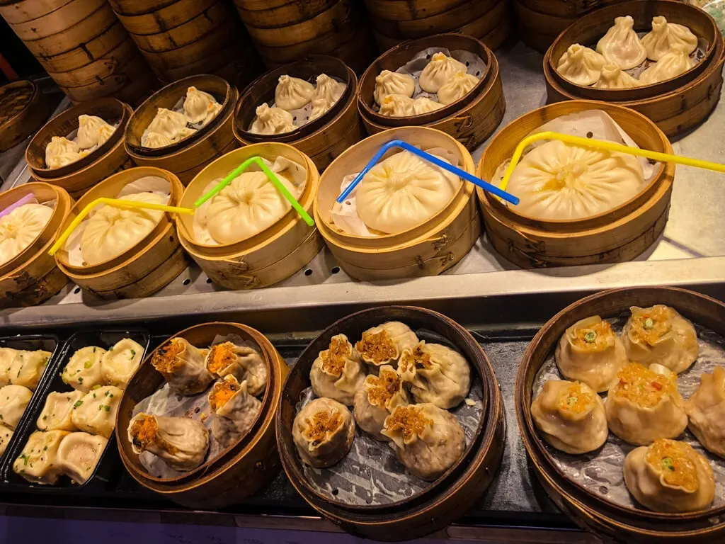 Dumplings in Shanghai