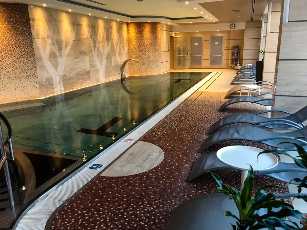 Bazén hotelu Antonie