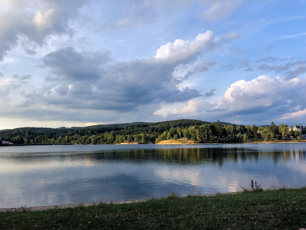 Jablonecká přehrada Mšeno