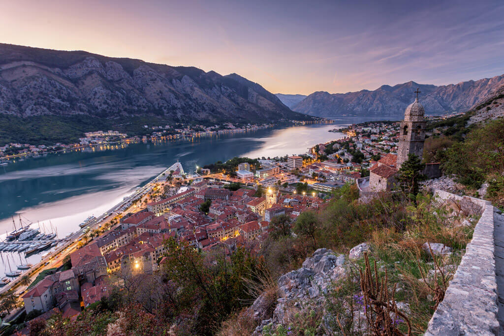 View of Kotor Bay