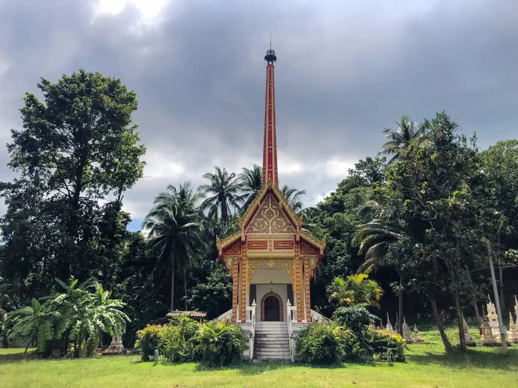 Unique Thai temple-like Crematorium