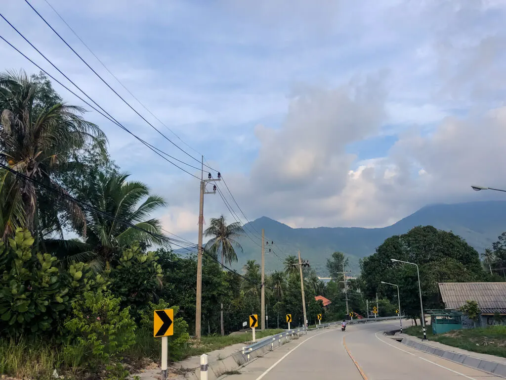 Roads in Koh Phangan