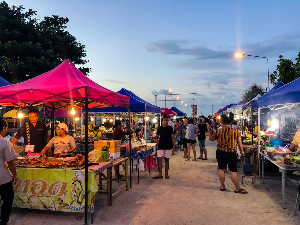 Night market in Koh Phangan