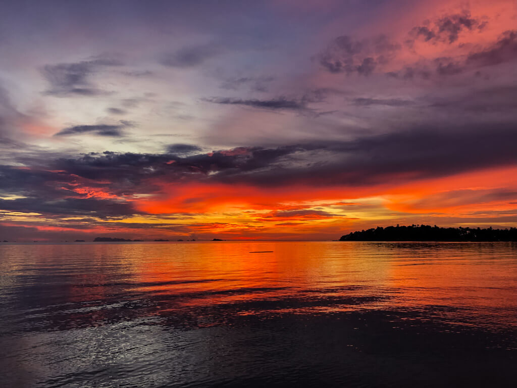 Sunset in Koh Phangan