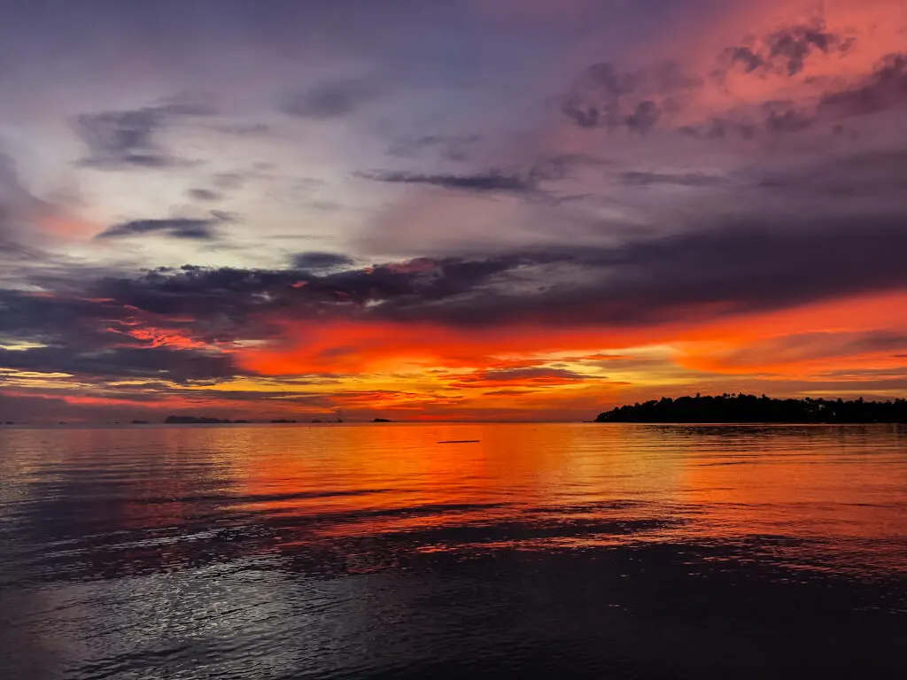 Sunset in Koh Phangan