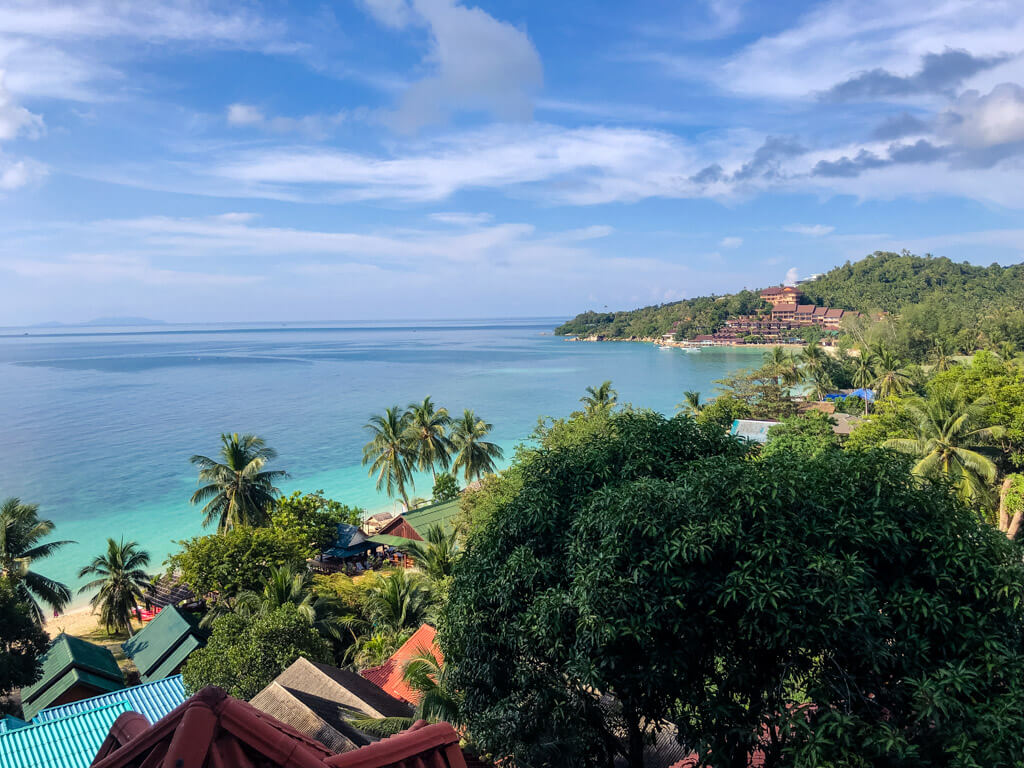 View of a beach and trees