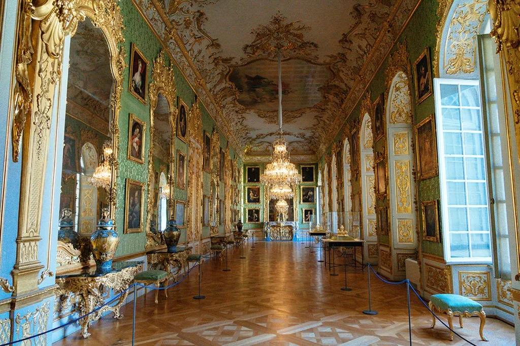 Ancestor Gallery inside the Munich Residence Castle Museum