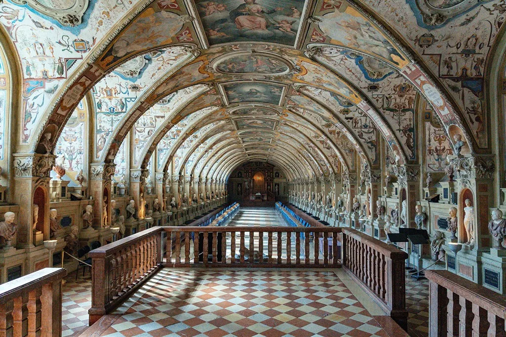 Interior of the Residence Castle Munich