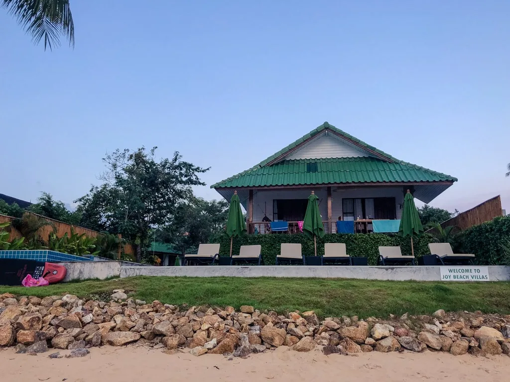 A beach villa in Koh Phangan Thailand