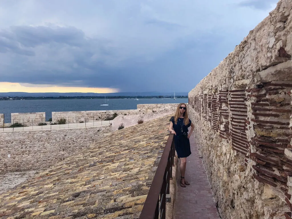 Veronika from TravelGeekery in Syracuse, Sicily