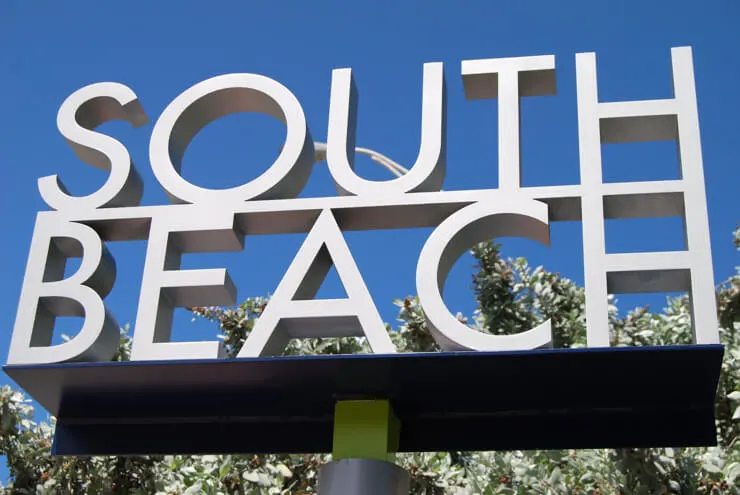South Beach sign
