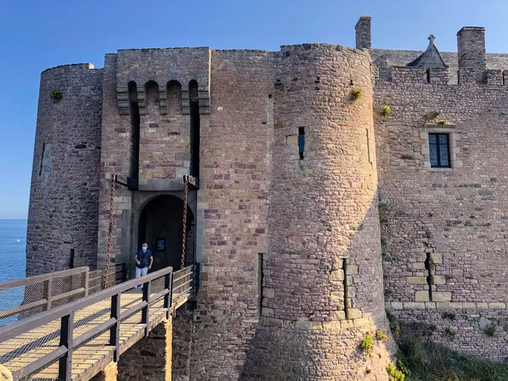 Fortress La Latte in Brittany France