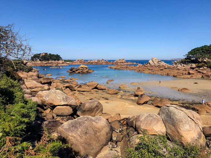 Saint-Guirec Beach in Ploumanac'h