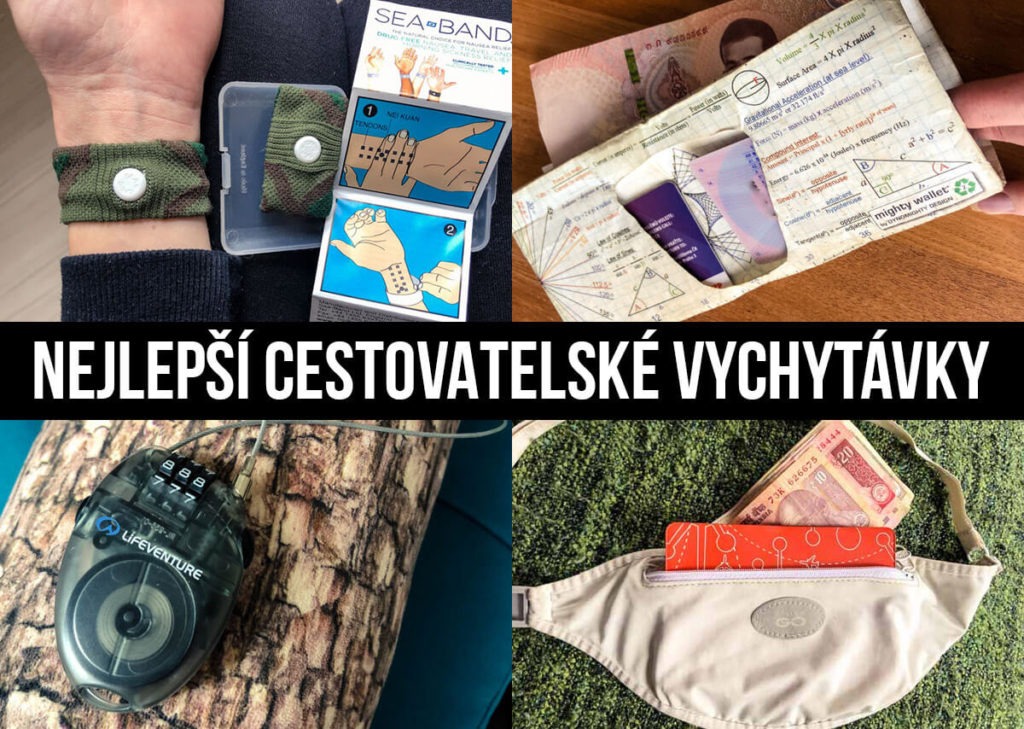 Fotky produktů a text: Nejlepší cestovatelské vychytávk