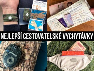 Fotky produktů a text: Nejlepší cestovatelské vychytávk