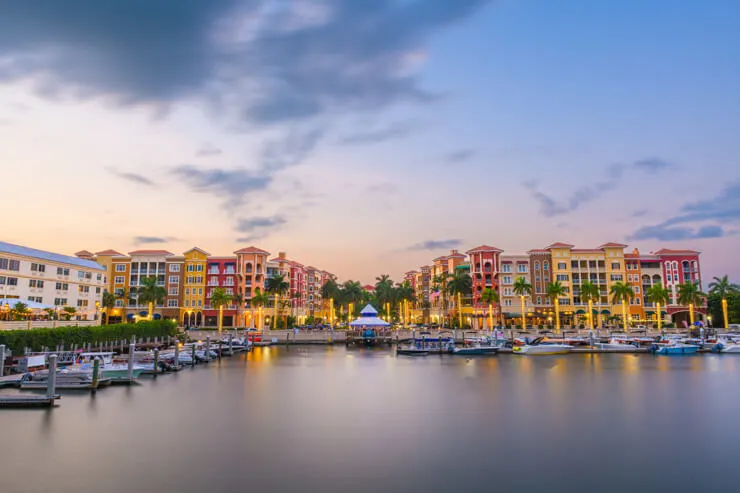 Boat marina in Naples FL