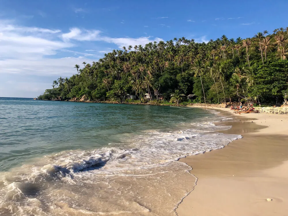 View of Haad Salad Beach Koh Phangan