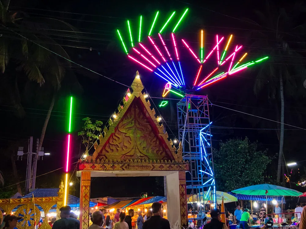 Thai festival in Koh Phangan