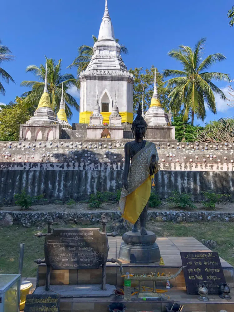 Wat Phu Khao Noi temple in Koh Phangan