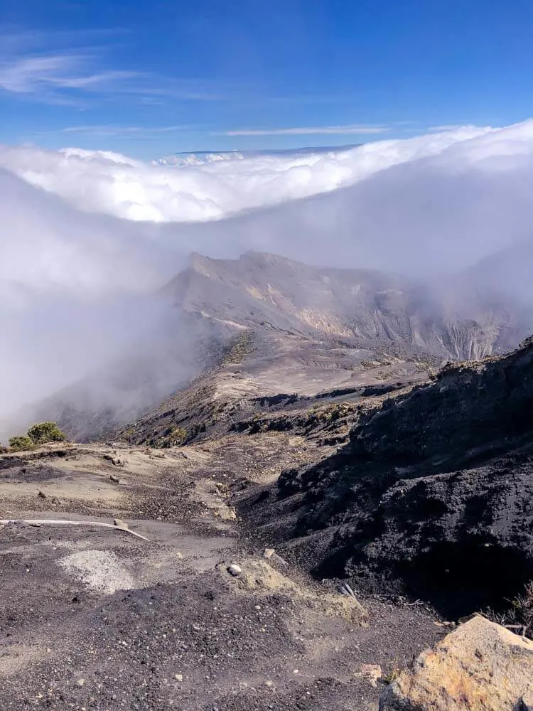 craters of a Costa Rica Volcano