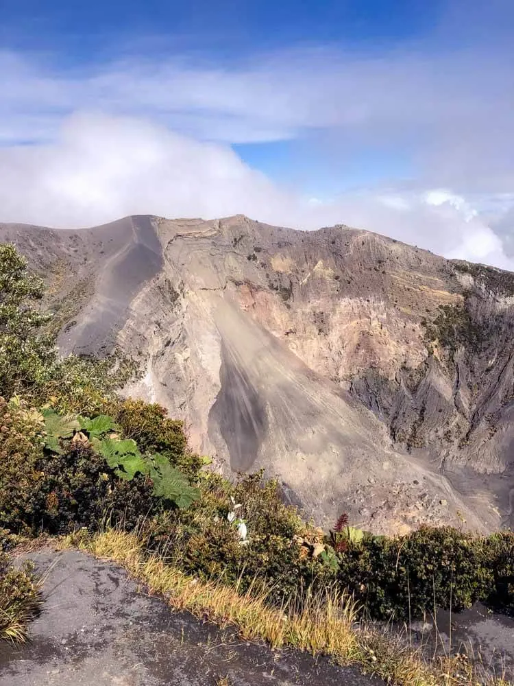 craters of a Costa Rica Volcano