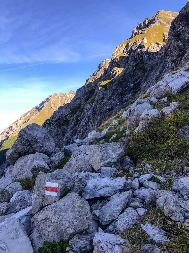 Landscapes around Lünersee Vorarlberg Austria