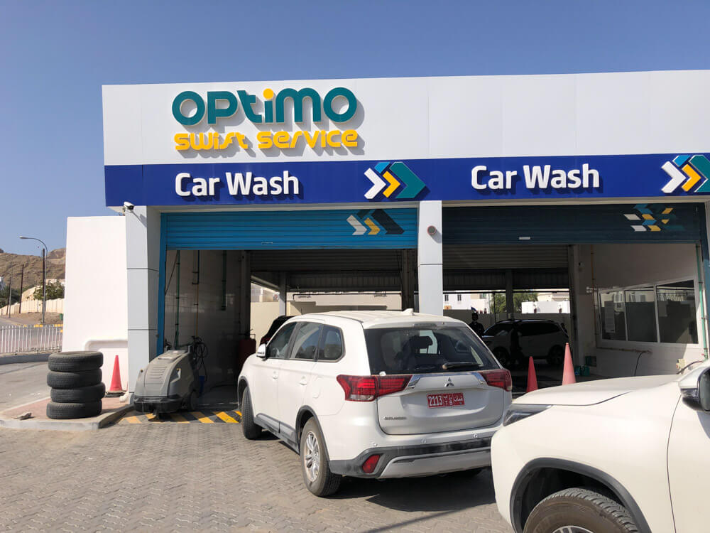 Car wash in Oman