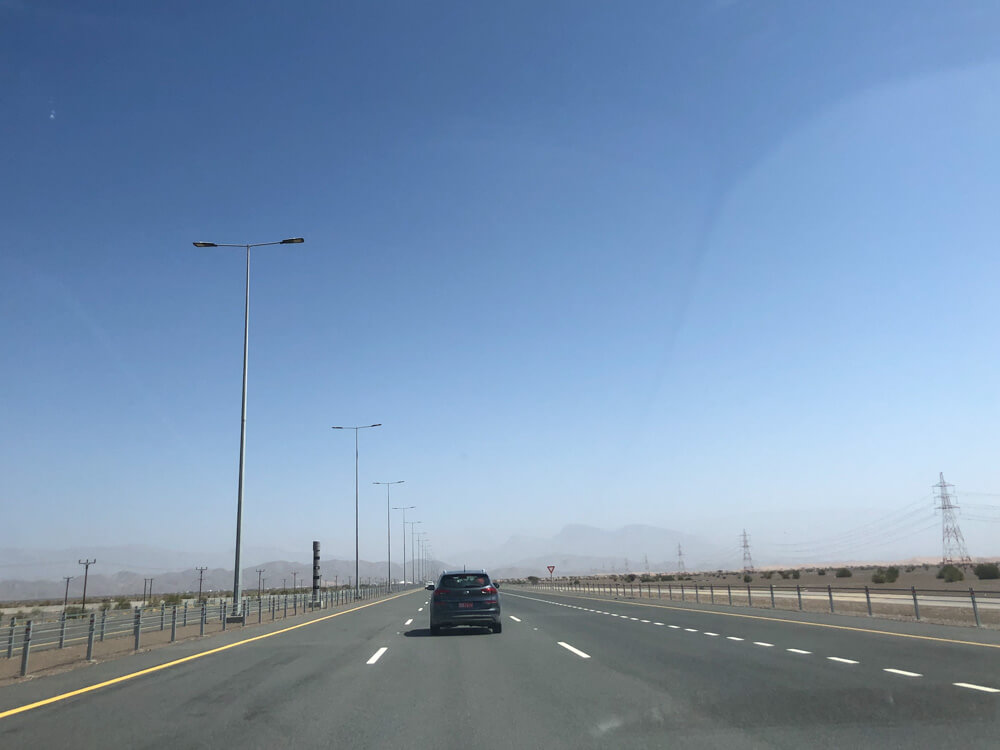 Roads in Oman