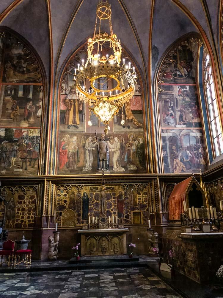 Saint Wenceslas Chapel at St. Vitus Cathedral