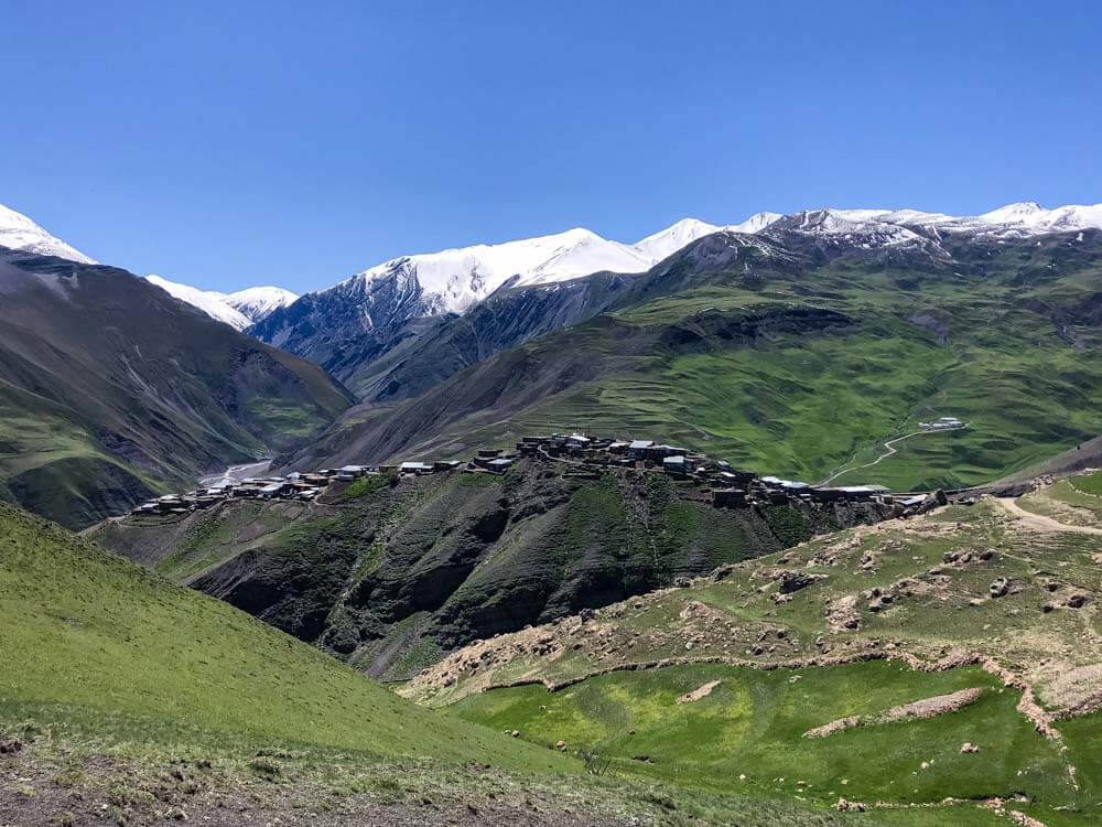 Mountain village of Xinaliq, Azerbaijan